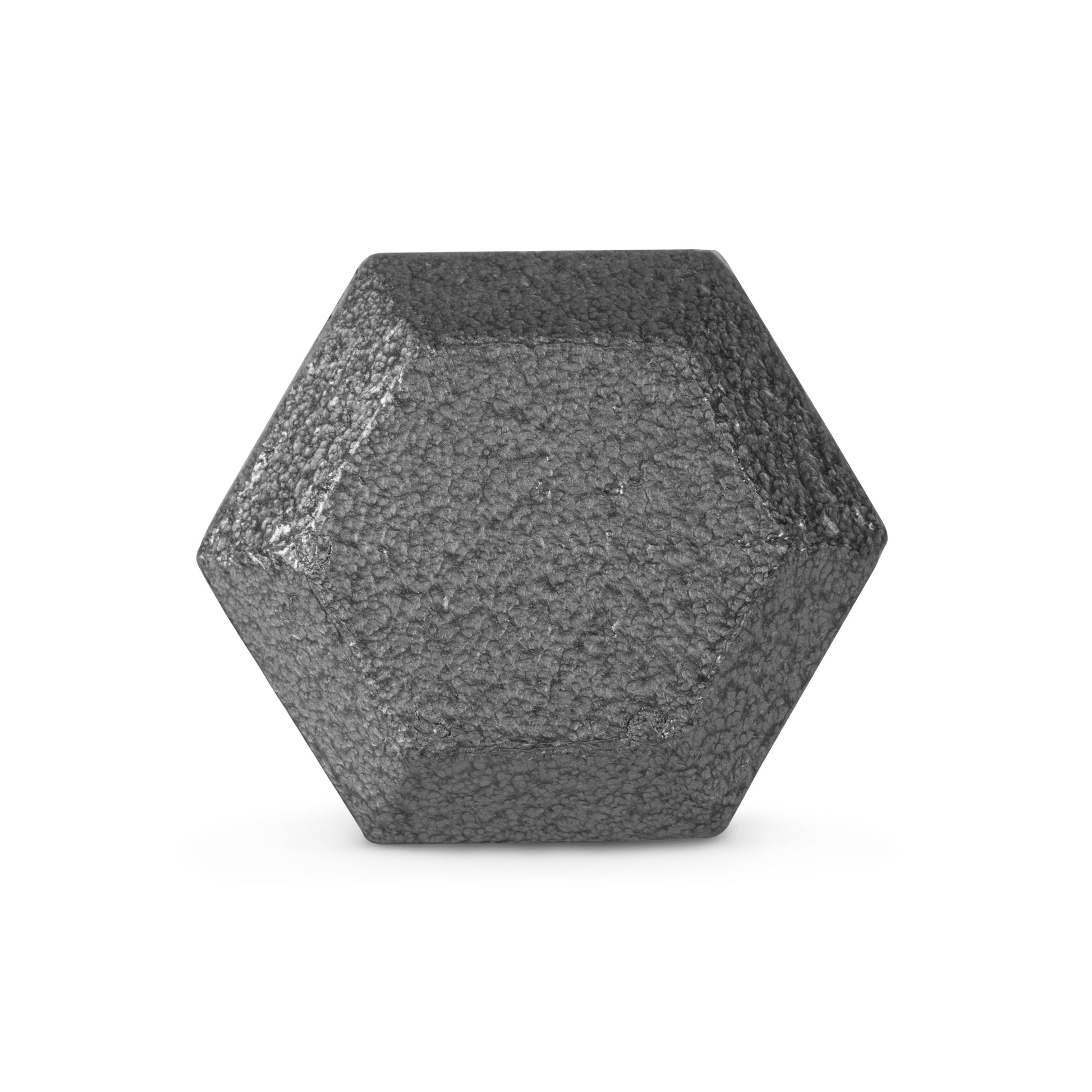 Barbell 55Lb Cast Iron Hex Dumbbell, Single
