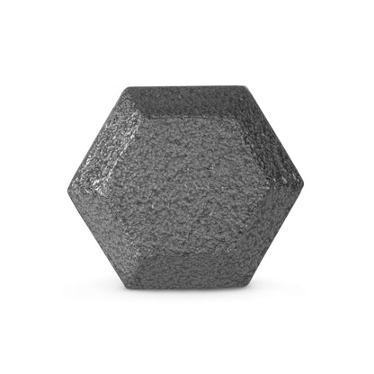 Barbell 55Lb Cast Iron Hex Dumbbell, Single